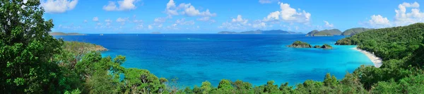 Panorama da baía em St John — Fotografia de Stock