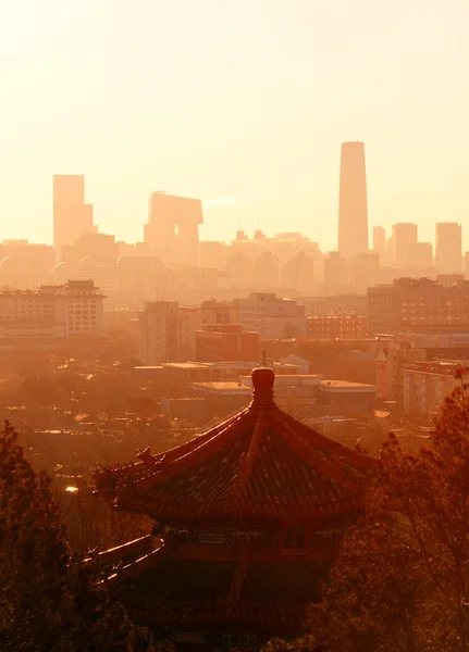 Skyline von Peking — Stockfoto