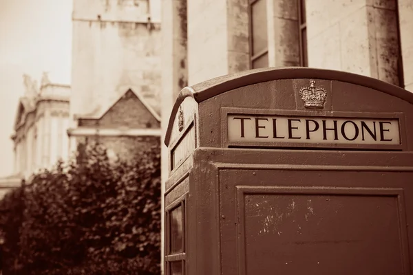 Cabina telefónica — Foto de Stock