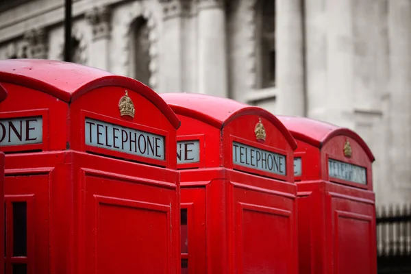 Budka telefoniczna w Londynie — Zdjęcie stockowe