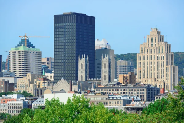 Panoramę miasta Montreal — Zdjęcie stockowe
