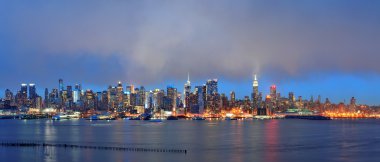 New York'ta gün batımı