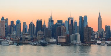 New York'ta gün batımı