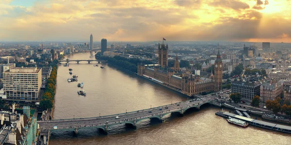 Vista para o telhado de Westminster — Fotografia de Stock