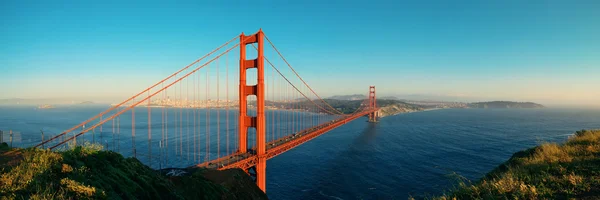 Ponte portão dourado — Fotografia de Stock