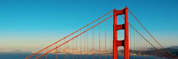 Ponte portão dourado — Fotografia de Stock