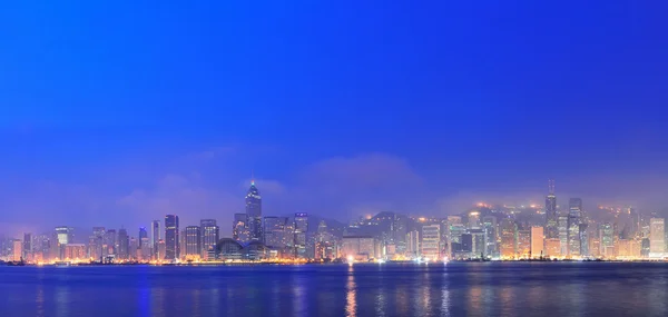Панорама гавані в Hong Kong — стокове фото