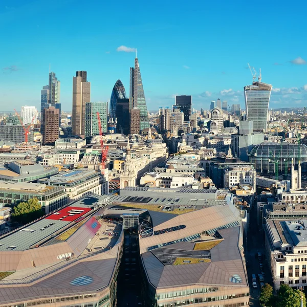 London city rooftop — Stock Photo, Image