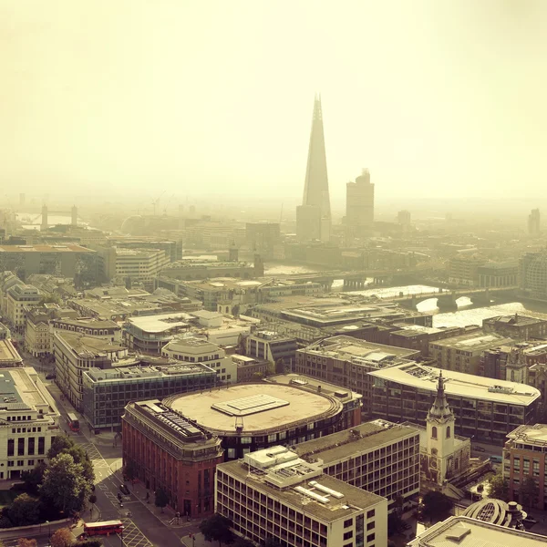 Londra çatı görünümü panorama — Stok fotoğraf