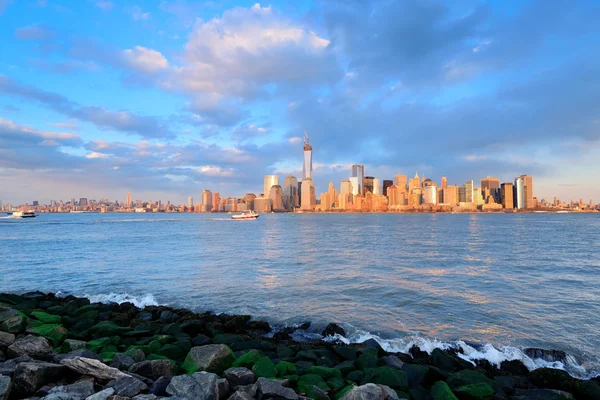 Baixa Manhattan skyline — Fotografia de Stock