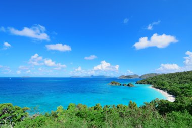 Virgin Adaları beach