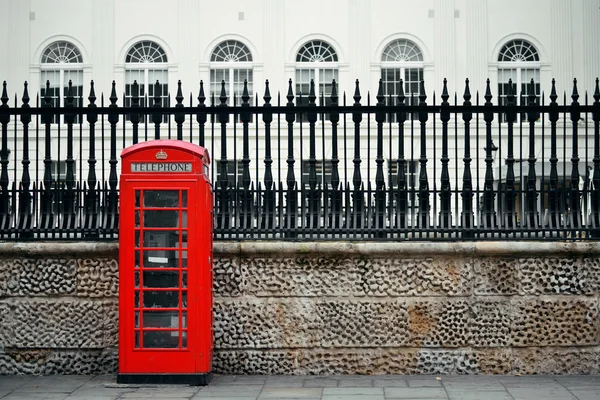 Londýn telefonní budka — Stock fotografie