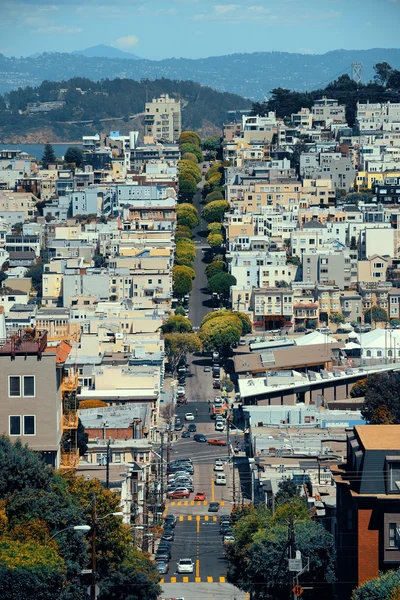 San Francisco vista de rua — Fotografia de Stock