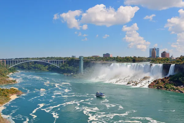 Niagara fällt panorama — Stockfoto