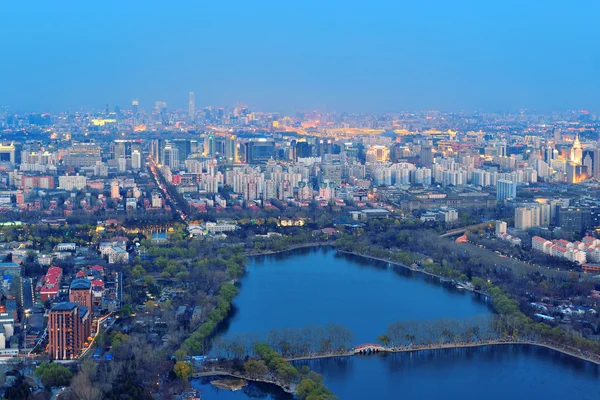 Beijing at night — Stock Photo, Image