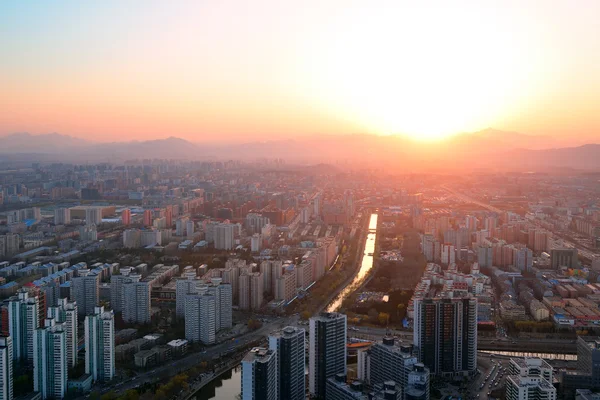 Tramonto di Pechino — Foto Stock