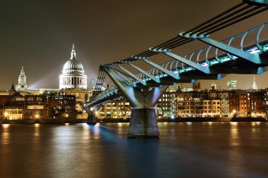 Millennium Bridge and St Pauls