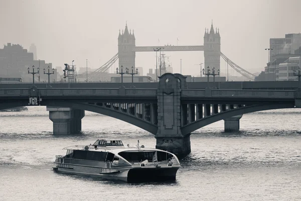 Silhouette Londres — Photo