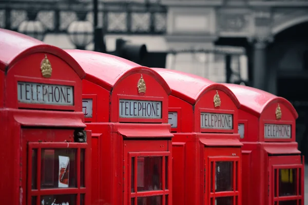 Budka telefoniczna w Londynie — Zdjęcie stockowe