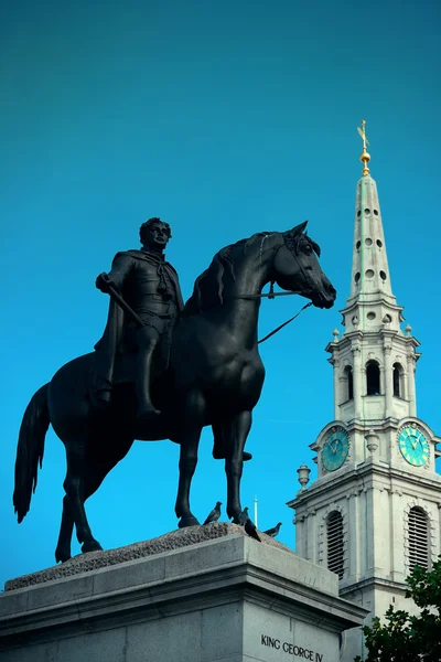 Plac Trafalgar square — Zdjęcie stockowe