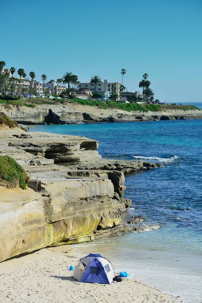 La curva de la Jolla — Foto de Stock