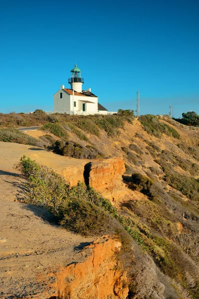 Point loma latarni — Zdjęcie stockowe