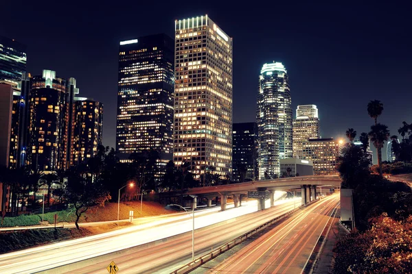 Los Ángeles por la noche —  Fotos de Stock