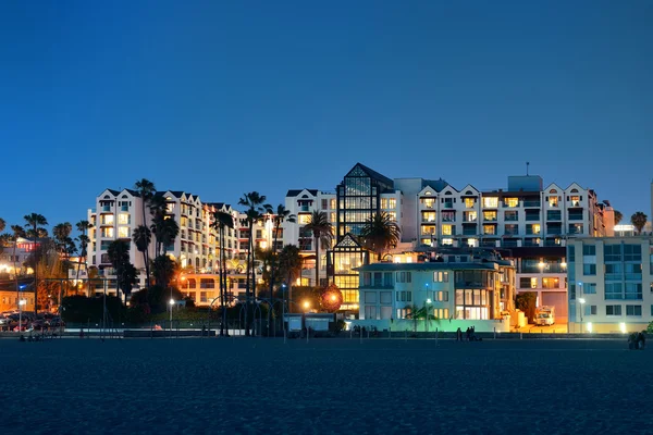 Santa Monica Beach — Zdjęcie stockowe