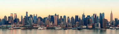 New York'ta gün batımı