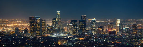 Los Angeles à noite — Fotografia de Stock