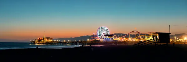 Pantai Santa monica — Stok Foto