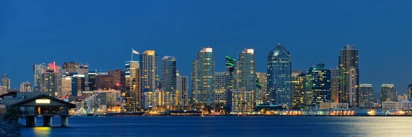 San diego panoramę centrum — Zdjęcie stockowe