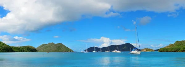 Islas Vírgenes barco —  Fotos de Stock