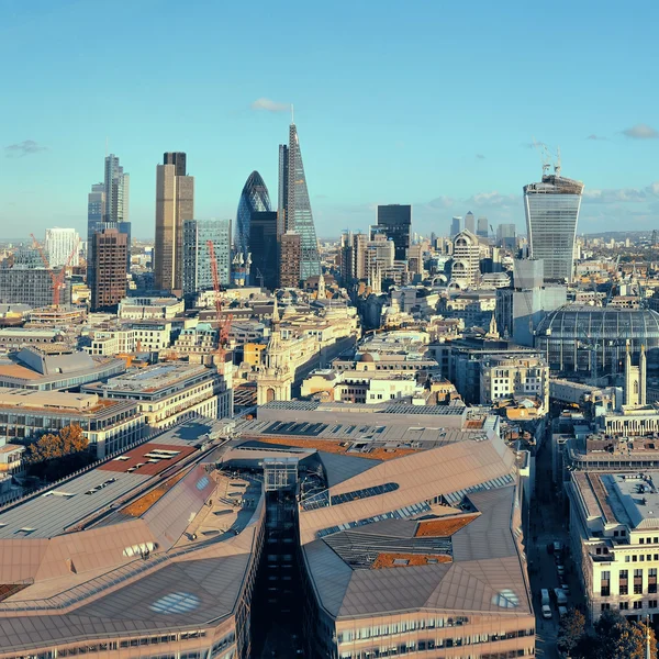 Londýn city střešní — Stock fotografie