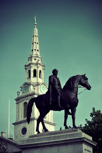 Plac Trafalgar square — Zdjęcie stockowe