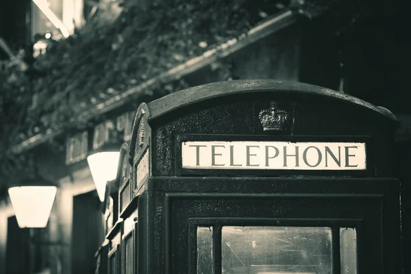 Budka telefoniczna w Londynie — Zdjęcie stockowe