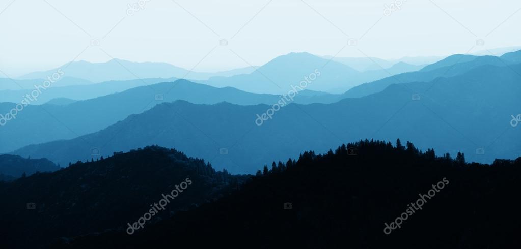 Mountain ridge abstract