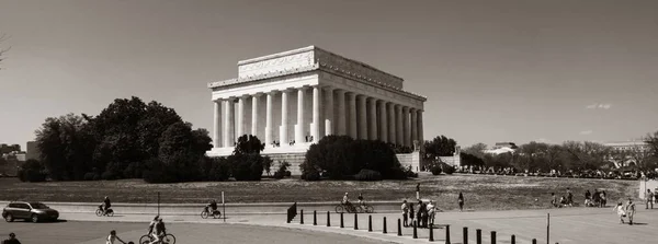华盛顿特区林肯纪念馆国家纪念馆 — 图库照片