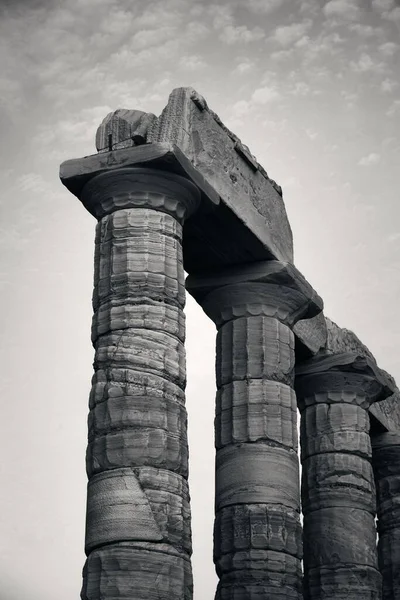Poseidons Tempel Nära Aten Grekland — Stockfoto