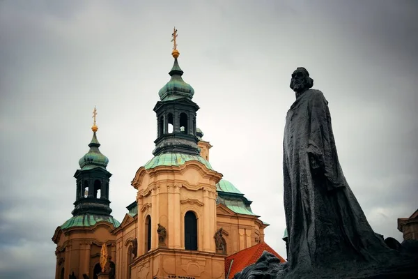 Eski Şehir Meydanı Prag Çek Cumhuriyeti Tarihi Binalar — Stok fotoğraf
