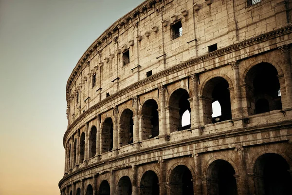 Coliseu Arquitetura Simbólica Roma Itália — Fotografia de Stock