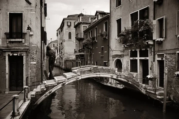 Brug Venetië Kanaal Italië — Stockfoto