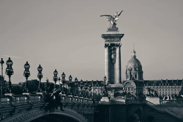 Puente Alejandro Iii Tumba Napoleón París Francia —  Fotos de Stock