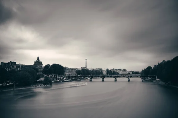 Vista París Sobre Río Sena — Foto de Stock