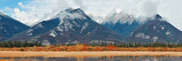 Bela Folhagem Outono Parque Nacional Jasper Canadá — Fotografia de Stock