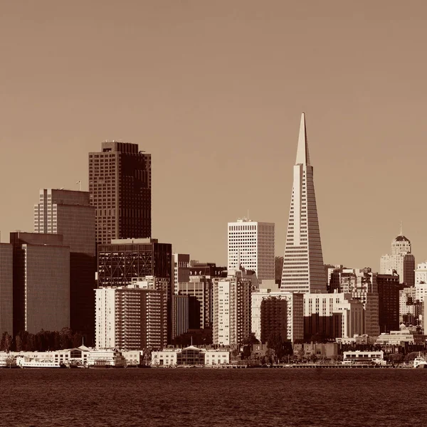 Ciudad San Francisco Skyline Con Arquitecturas Urbanas — Foto de Stock