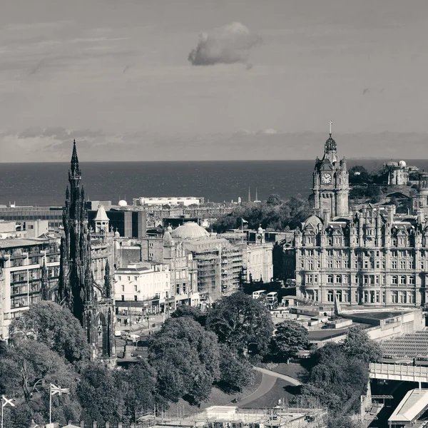 Edinburgh City Rooftop View Historical Architectures United Kingdom — Stock Photo, Image