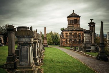 Glasgow Necropolis Viktorya Mezarlığı İskoçya, Birleşik Krallık