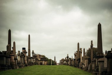 Glasgow Necropolis Viktorya Mezarlığı İskoçya, Birleşik Krallık