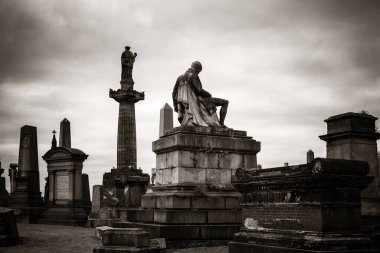Glasgow Necropolis Viktorya Mezarlığı İskoçya, Birleşik Krallık